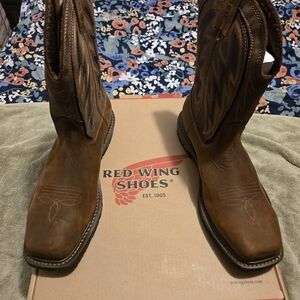 REDWING Brown WORK Boots MENS 12D
